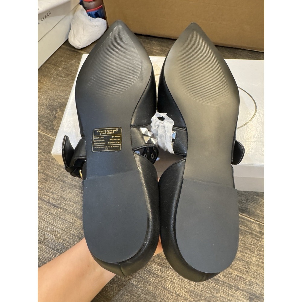 ballerina donna eco leather STEVE MADDEN PIXEL black shoe woman Size 8 - Picture 8 of 12